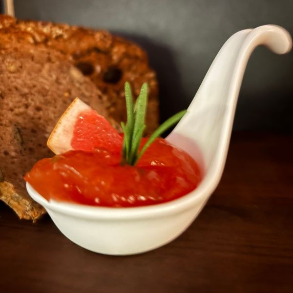 Rosy Rosa - 
eine Grapefruit Rosmarin Marmelade